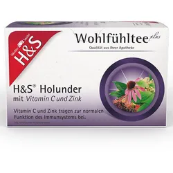 H&S Holunder mit Vitamin C und Zink 50 G