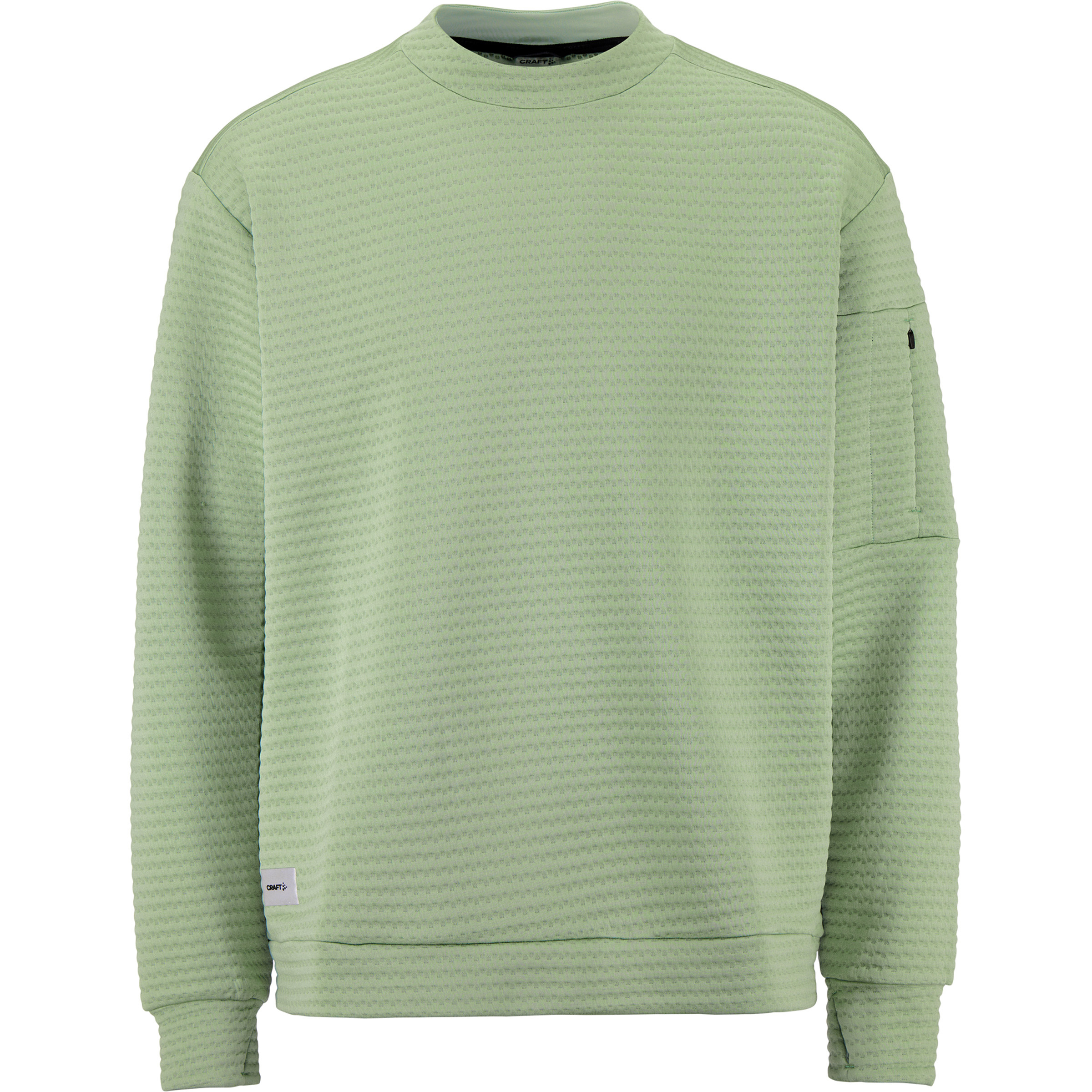 Craft Subz Structured Herren Pullover gruen Größe XXL Lifestyle Elastisch