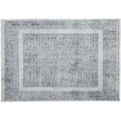 Barbara Becker Fußmatte b.b Square Shiny Silver 39 x 58 cm