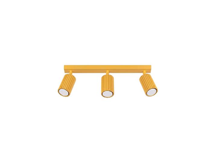Design Deckenlampe „Karbon“ 3-flammig Gelb Sollux Lighting