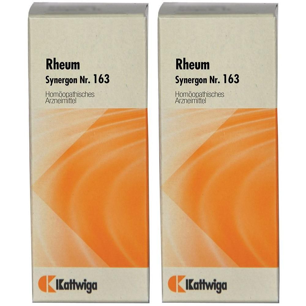 Synergon Komplex 163 Rheum Tropfen 2x 2x50 ml