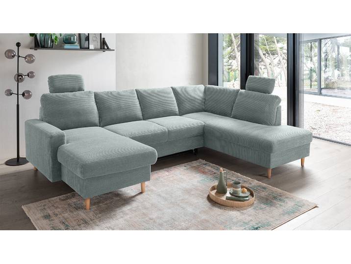 Wohnlandschaft U-Form Cord