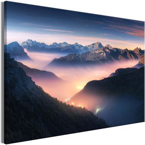 Artgeist Wandbild Bergatem, Leinwand, Querformat, 90 x 60 cm