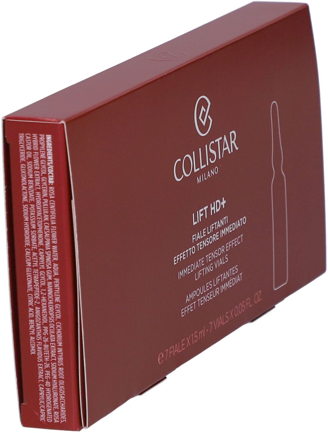Collistar Lift HD+ Lifting Vials Immediate Tensor Effect 10,5ml 7x1,5 ml Ampullen