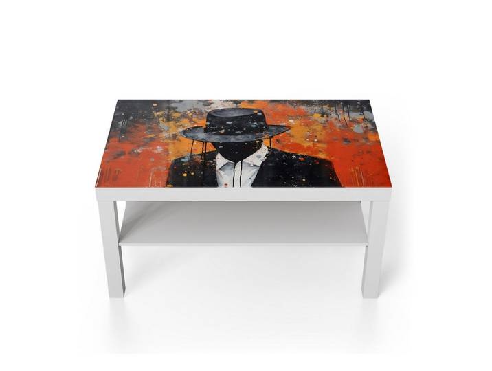 DEQORI Couchtisch 'Anonyme Ausstrahlung', Glas Beistelltisch Glastisch modern