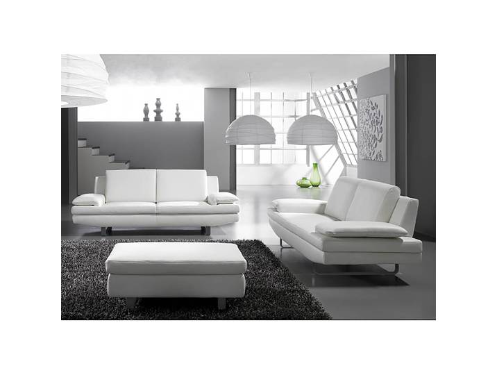Hocker 92 x 40 x 56cm Weiß