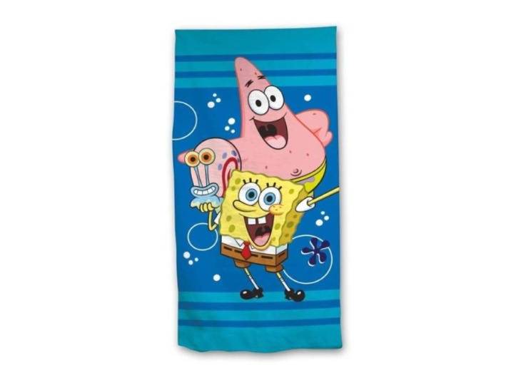 Serviette de plage Microfibre 100% Polyester Bob L'éponge