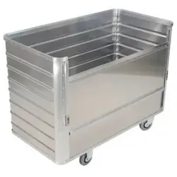 Transportwagen Novocal GTC2 Transportcontainer Alu 945 L Aluminium-Transportcontainer