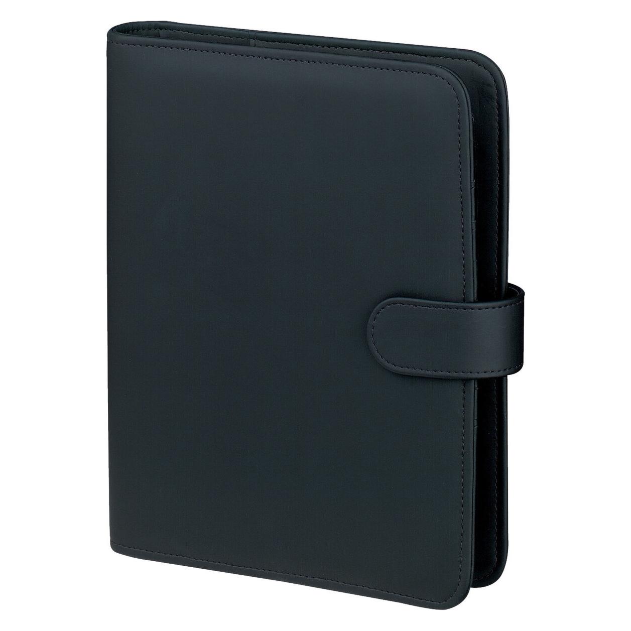 BSB-Obpacher Ringplaner Manager ca. A5 schwarz (A5, 1 Woche / 2 Seiten) (02-0500)