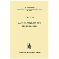 Algebra, Fachbücher von Carl Faith