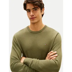 Pullover mit Logo-Stickerei Grün S