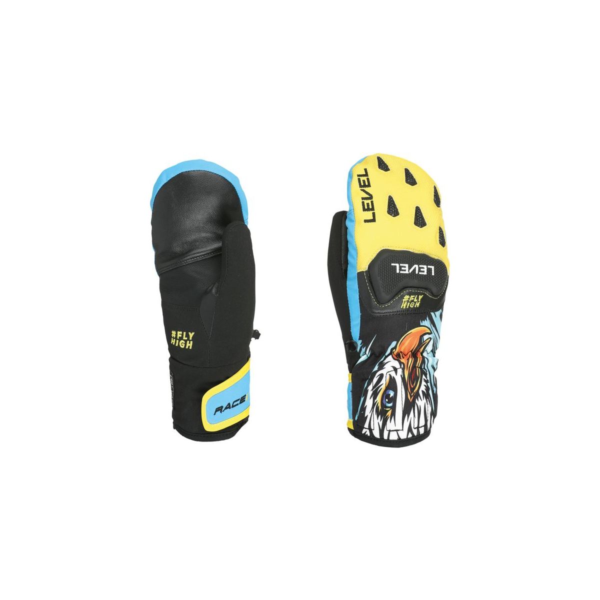 Level Race JR Mitten yellow-blue (70) 5 4119JM-70-5