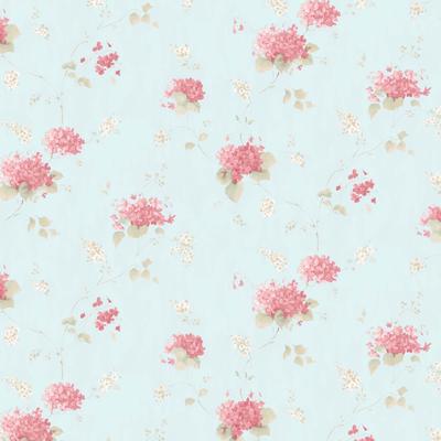 Roosevelt Hortensia Trail 20.5 In X 33 Ft Washable Wallpaper