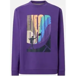 HEAD Herren Sweatshirts lg.Arm He/Uni RALLY Crewneck, Größe XL in Lila Lila