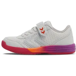 hummel, Unisex, Hallenschuhe, Multiplay Flex Vc Jr (32), Weiss, Pink
