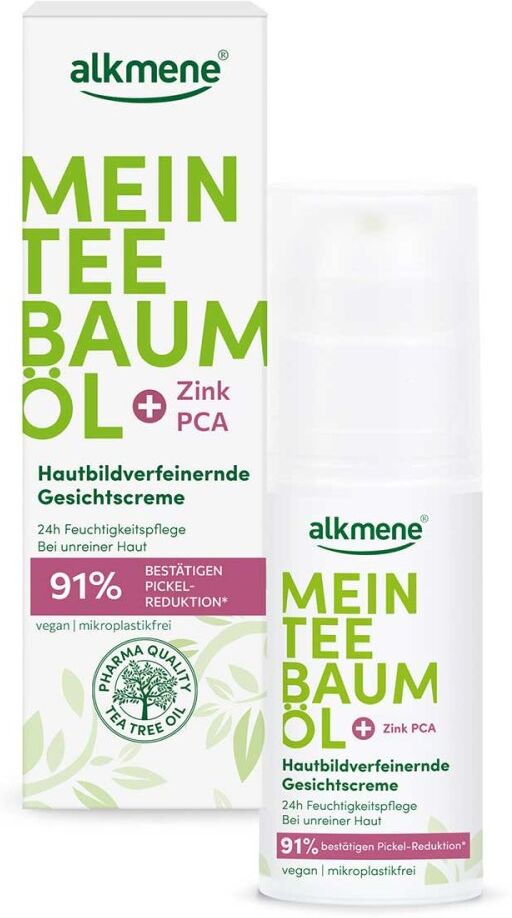 Alkmene Mein Teebaumöl Hautbildverfeinernde Gesichtscreme