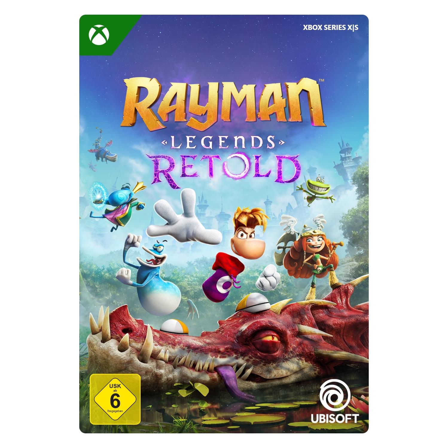 Microsoft Xbox RAYMAN LEGENDS RETOLD Download Code (Xbox Series X) (EP2-68193)