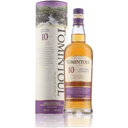 Tomintoul 10 Years Speyside Single Malt Scotch Whisky 40% Vol. 0,7l in Geschenkbox