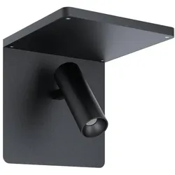 EGLO, Deckenleuchte, 67563 CIGLIE 1 LED Wandleuchte 6,2W Schwarz Warmweiss