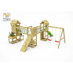 Fungoo Spielturm "Maxi Funny Optimizer",teak,