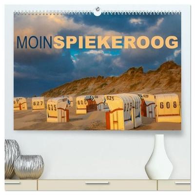 Moin Spiekeroog (hochwertiger Premium Wandkalender 2027 DIN A2 quer), Kunstdruck in Hochglanz