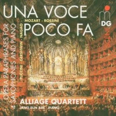Una Voce Poco Fa - Alliage Quartett, CD