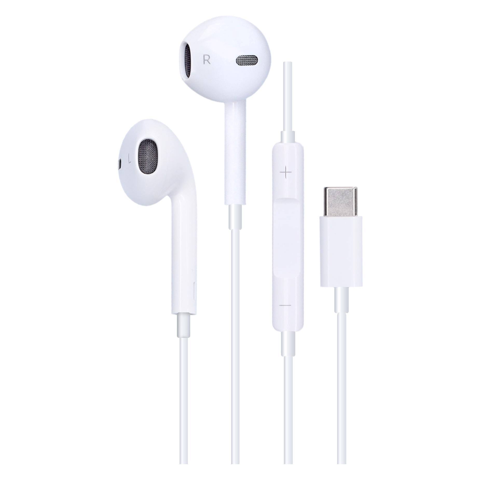Mobiparts USB-C Earbuds (Keine Geräuschunterdrückung, Kabelgebunden) (MP-129230)