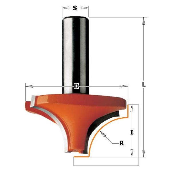 CMT Werkzeuge Widia G6 Konkavfräser Mm (42636872)