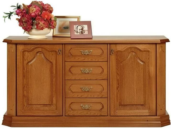 Xlmoebel Kombikommode Klassische Holzkommode mit viel Stauraum und eleganter Note (Kombikommode), Hergestellt in Europa