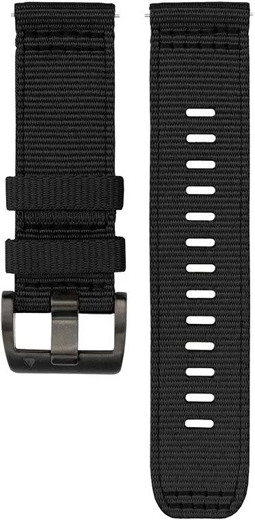 INF Nylon-Uhrenarmband für Garmin Forerunner 255/265/245 Smartwatch S Schwarz