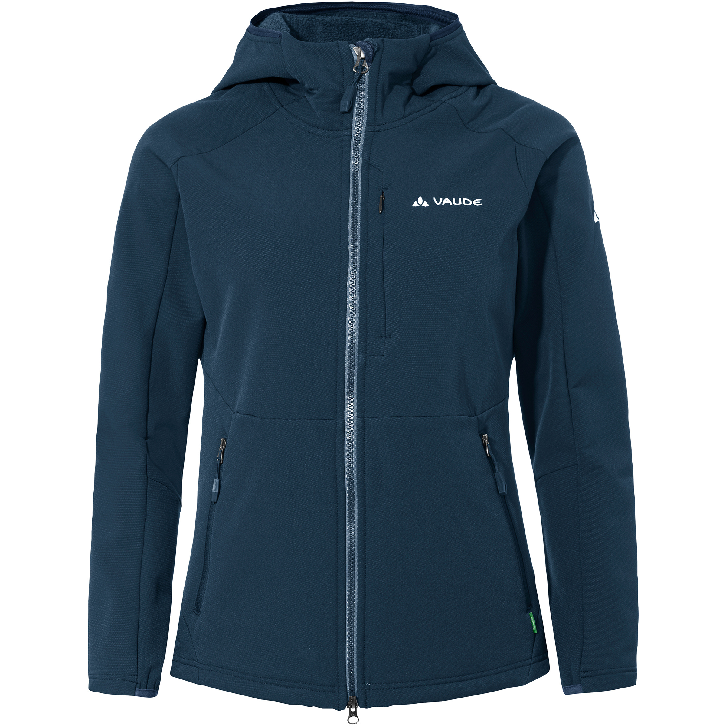 Vaude Elope Stormfleece Damen Softshelljacke blau Größe XS Trekking Windabweisend Wasserabweisend