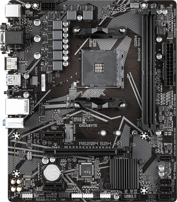 GIGABYTE A520M S2H DDR4