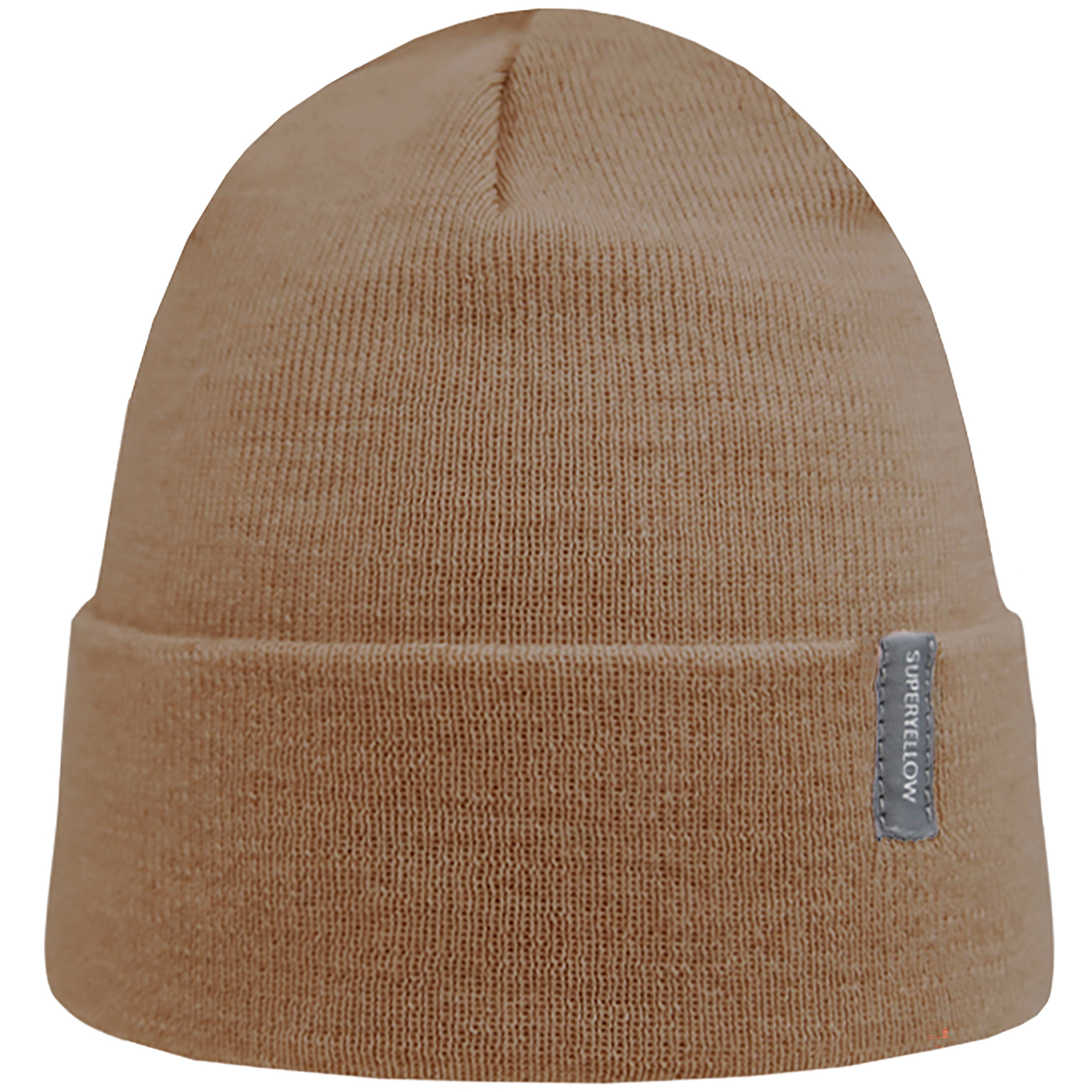 Superyellow Amalia Mützen & Beanies braun Lifestyle Hautfreundlich Merinowolle