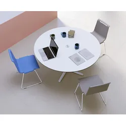 Besprechungstisch rund 120 - 140 - 160 cm wählbar Pevero