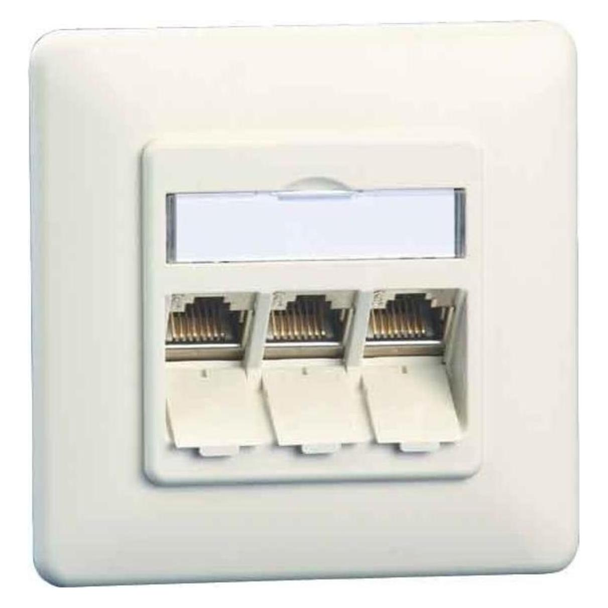 Metz Connect 130B11D31002-E Steckdose RJ-45 Weiss (130B11D31002E90)