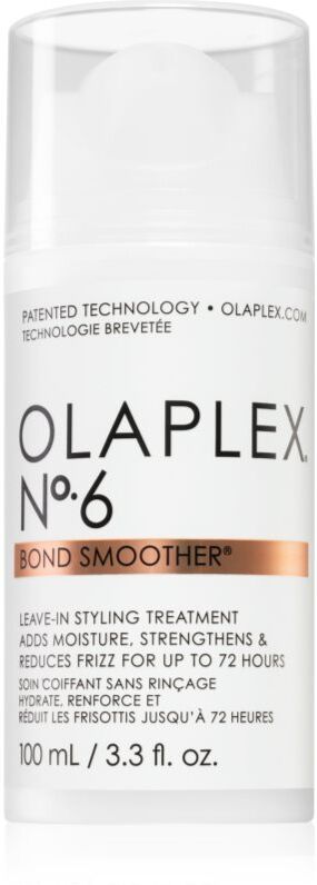 Olaplex N°6 Bond Smoother Feuchtigkeit spendende Stylingcreme gegen strapaziertes Haar mit Pumpspender 100 ml