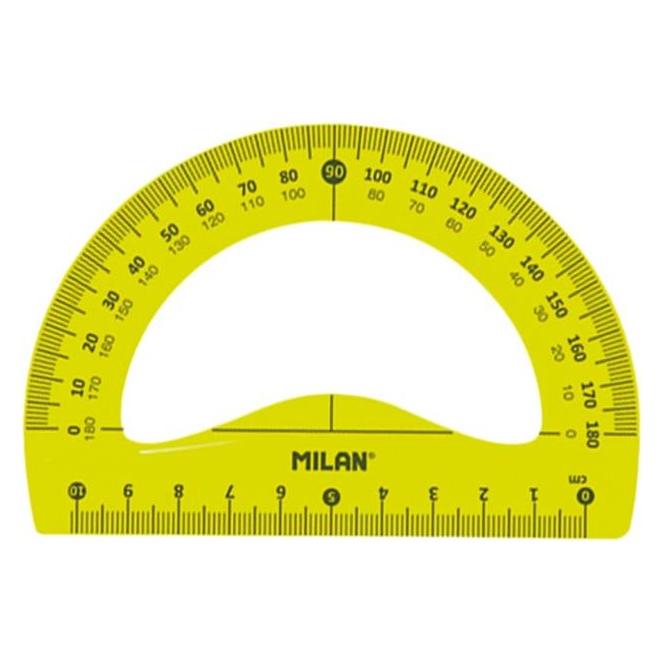 Milan Satz Lineale Flex, gelb (30 cm, Kunststoff) (359801Y)