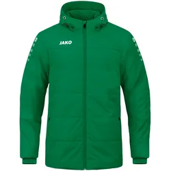 Jako Coachjacke Team mit Kapuze sportgrün 140
