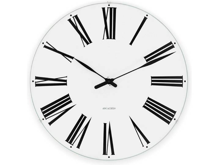 Arne Jacobsen - Roman Wall Clock 43642 - Klok - Wandklok - Ø 29 cm