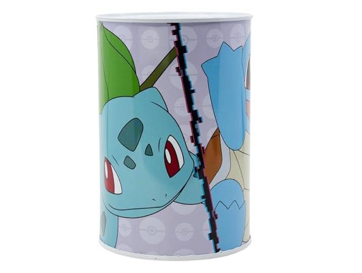 STOR Metalen Spaarpot Pokémon - Officiële Stalen Kinderspaarpot - Duurzame Spaarvarken Cadeau Collectie voor Kinderen