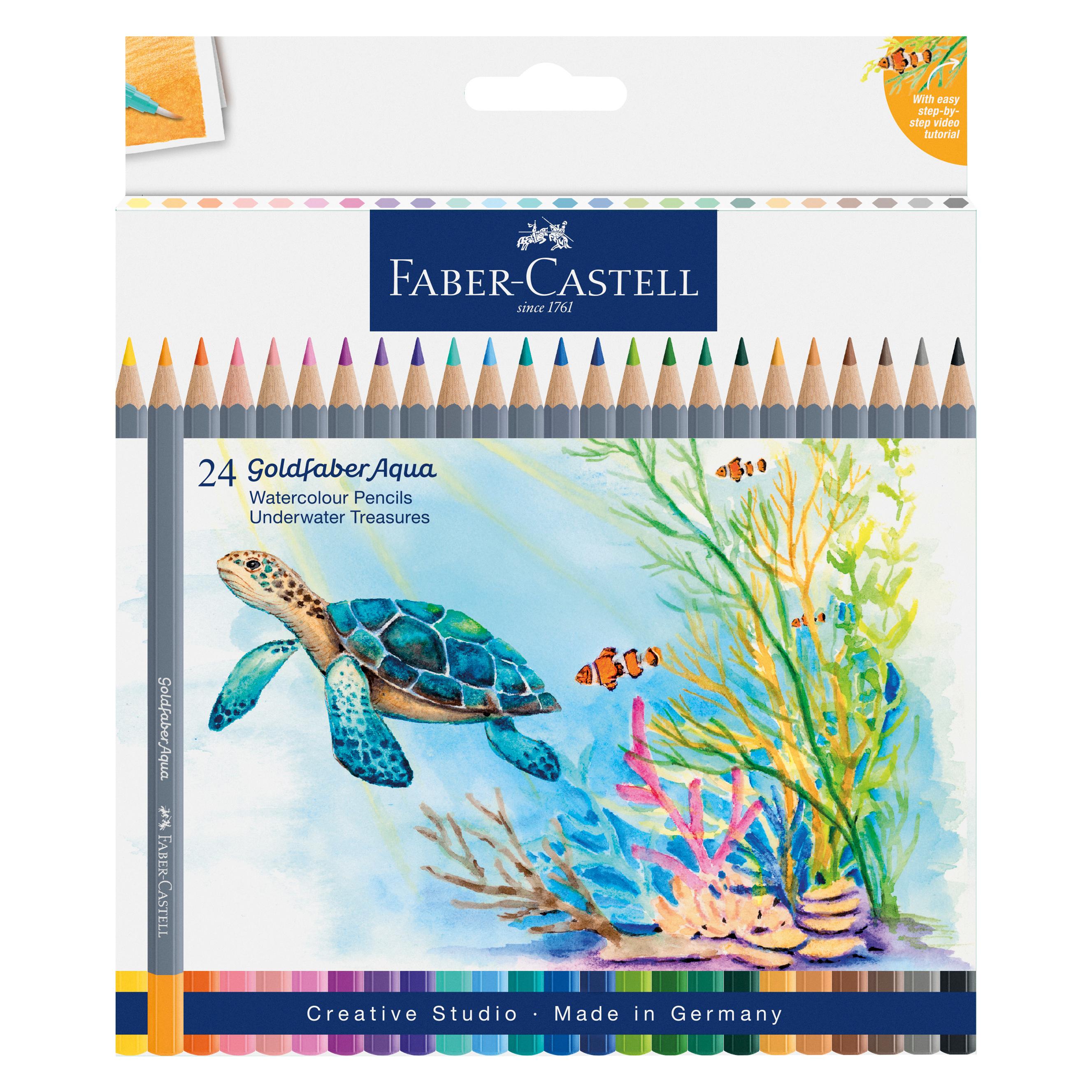 Faber-Castell Farbstifte Goldfaber Aqua (24x) (114617)
