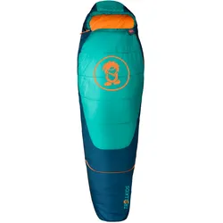Trollkids Femund 3in1 Kinderschlafsack - STK - sea green/madeira blue/sahara sunset