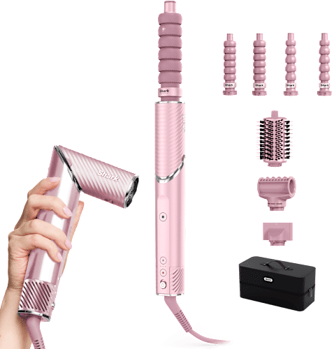 Multi-Styler et sèche-cheveux Shark FlexStyle NextGen IonCurl 5-en-1 - Rose   HD850EUPK   par SharkNinja