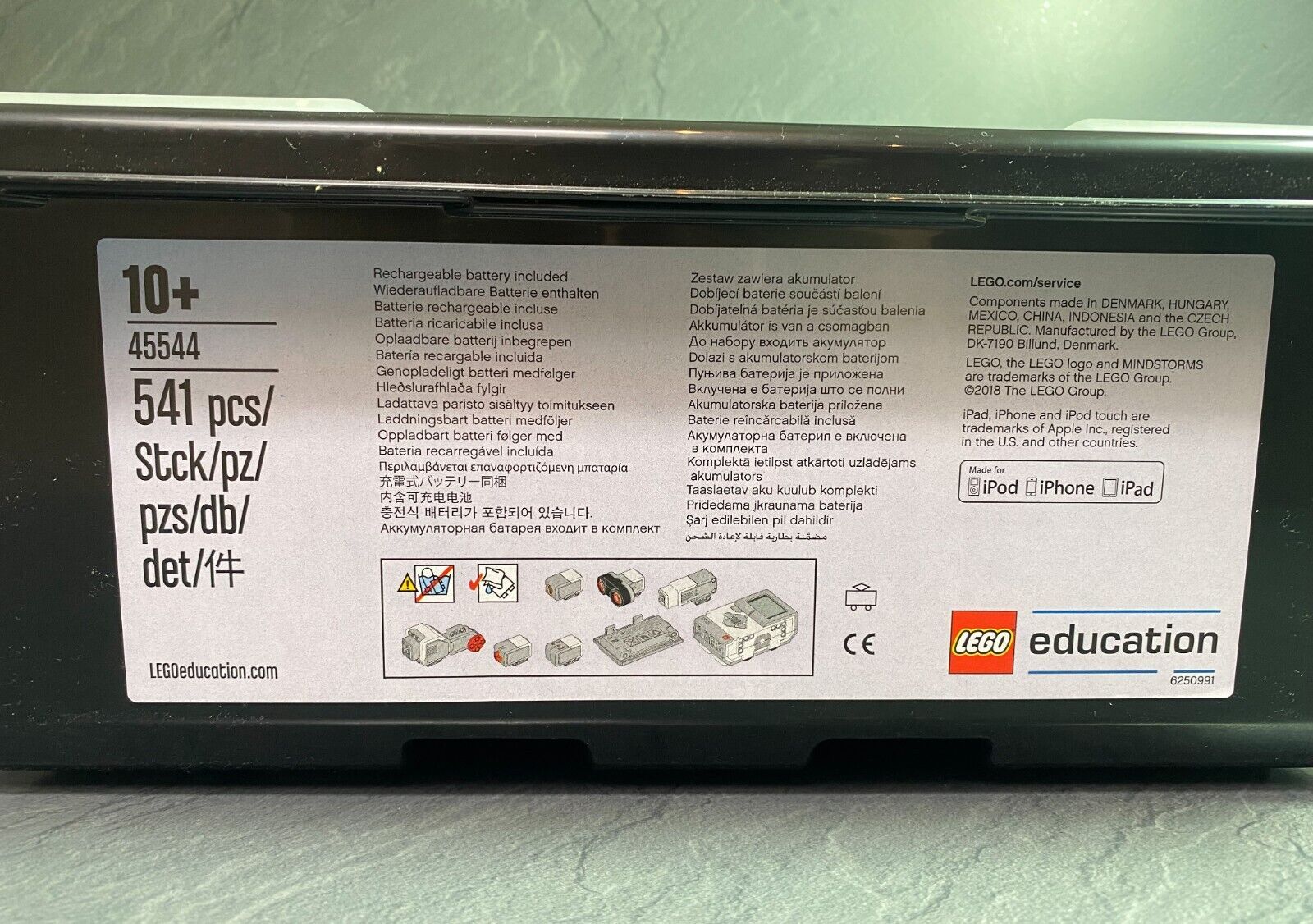 LEGO Set MINDSTORMS Education EV3-Basis-Set NEU und- 45544 NEU! Teile 541x