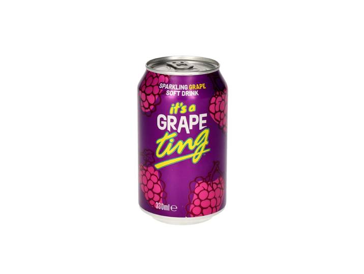 TING Boisson gazeuse au raisin 330 ml