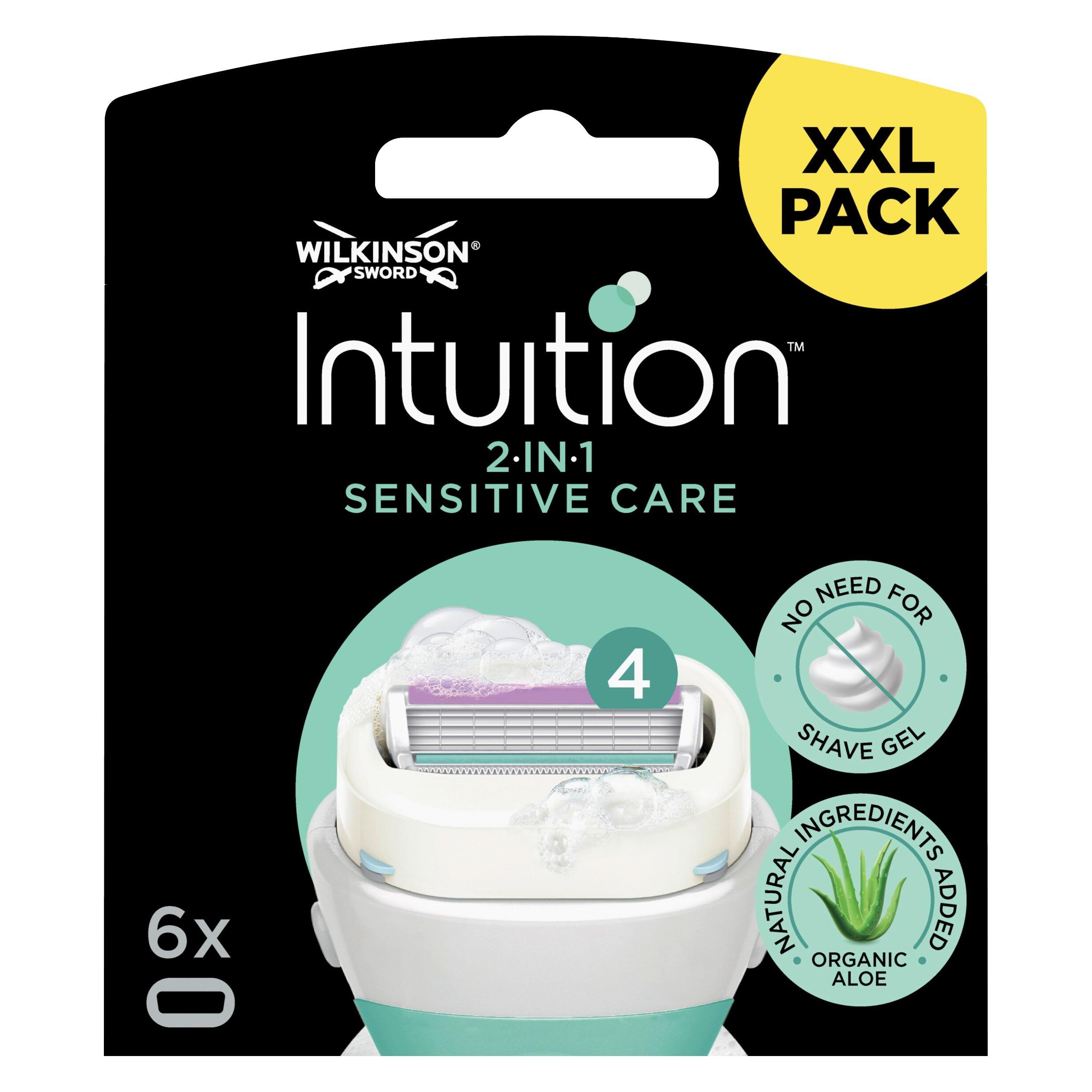 Wilkinson Intuition 2 in 1 Sensitive Care (6x) (B06WVD2MSC)