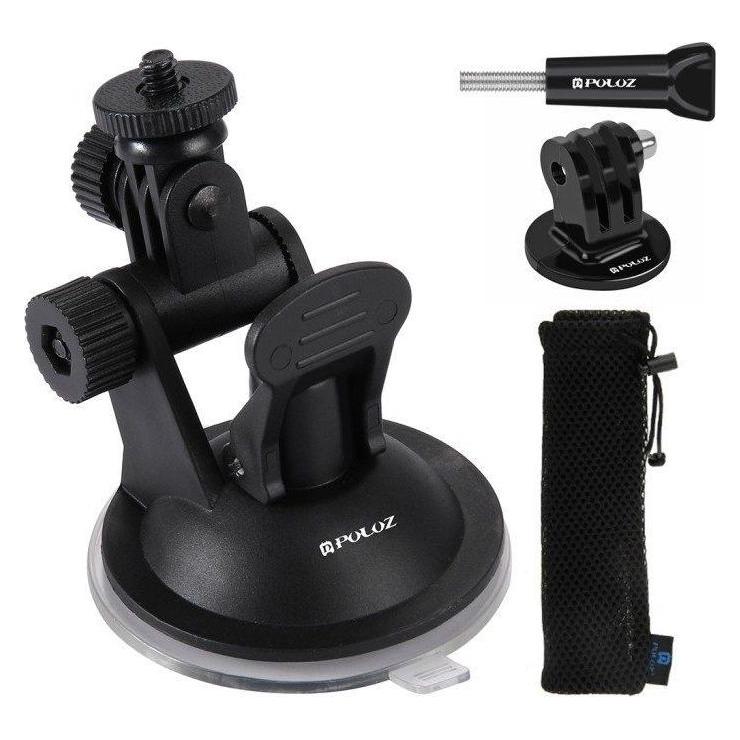Puluz Glass car holder for GOPRO Hero, DJI Osmo Action PU51 (PU51)