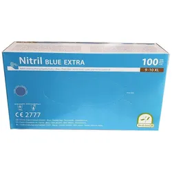 BodyProducts Medi-Inn Nitril Blue Extra - blau - puderfrei - Gr. L - 1000 Einmalhandschuhe