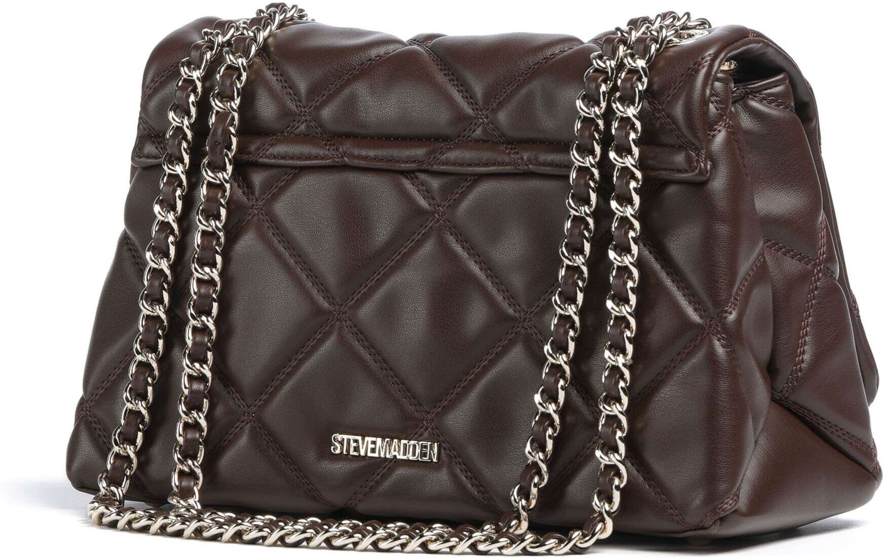 Steve Madden BJOLENE   Leer Schoudertas   bruin