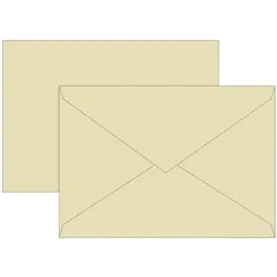 Baier & Schneider, Briefumschlag, Briefumschläge (B6, 10x)